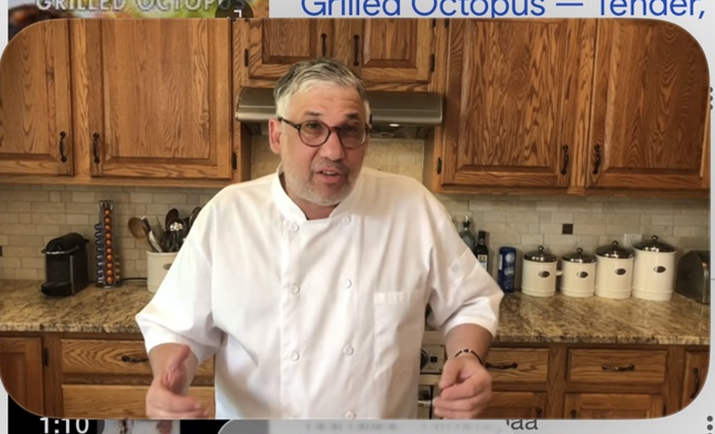 Greek Grilled Octopus by Chef G